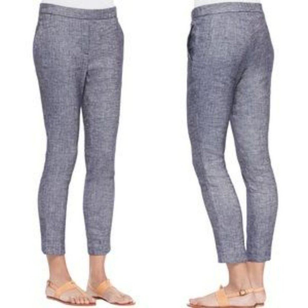 Theory Linen Pull-On Pants - Size M